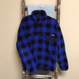 Patagonia Synchilla - Blue Plaid (M)